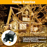 210 Leds Warm White Led String Lights – 70Ft Transparent Wire, Waterproof & Connectable Christmas Tree Lights For Indoor Outdoor Holiday Décor