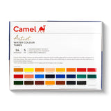 Camlin Kokuyo Artist Watercolor Tube 5ml - 24 Shades (Multicolor)