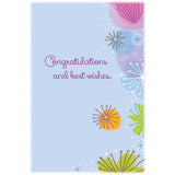 Baby Shower Card - Made In Usa - (Perfect) Envelope Included - 5" X 7.75" - Packaged In Extra Sturdy Mailer - 96310