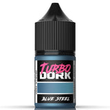 Blue Steel Metallic Acrylic Paint 22Ml Bottle - Water-Based Non-Toxic Metallic Finish Paint