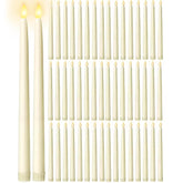 48Pcs Flameless Taper Candles Bulk,11In Battery Operated Led Taper Candles Flickering Electric Fake Candlesticks For Wedding Christmas Party, (Batteries Not Included)