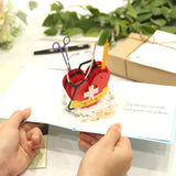 Medical Thank You 3D Popup Card For Doctor, Nurse Or Paramedic- 6X8 Inches - Memorable Keepsake For Friend, Family Or Colleague In Any Occasion