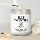 Funny 30Th Skull Birthday Candle Gifts For Her Him, Rip 20S - Happy Thirtieth Candle, 1995 Thirtieth Bday Candles, 30 Year Old Gothic Bday Candles Gift For Her Him Sister Friends Family Coworker-10