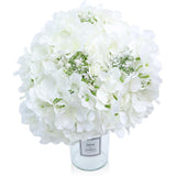 65Pcs White Flowers Hydrangea Artificial Flowers Bundle Ivory White Fake Flowers Faux Hydrangea Silk Flowers With Stems Perfect For Weddings Centerpieces Wreath Home Garden Party Decoration