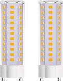 GU24 LED Light Bulbs 2 Pack 10W 3000K Warm White T2 Spiral CFL Replacement Non Dimmable