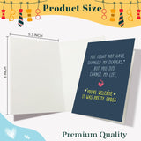 Funny Birthday Card From Stepchildren, Humor Fathers Day Card For Stepdad, Mothers Day Cards For Stepmom, You Did Change My Life