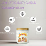 Funny Happy Birthday Candle, Cute Capybara Birthday Gift For Adults And Kids, Handmade Soy Scented Candle For Daughter, Son, Mom, Dad, Friend
