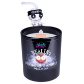 Voodoo Healing Candle Set - Inc. Voodoo Doll, Crystal, Wood Wick, Vanilla Vibes Scent & Gift Box