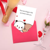 Funny Valentine'S Day Card For Him Her, Romantic Valentines Day Card Gifts For Husband Wife Boyfriend Girlfriend