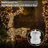 10 Pack 33Ft 100 Led Fairy Lights Battery Operated Fairy Lights With Remote And Timer Waterproof String Lights Outdoor I