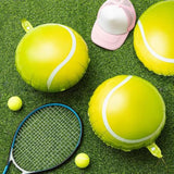 20-Pc 18-Inch Green Tennis Balloons Foil Decorations for Sports-Themed Parties