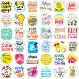 800Pcs Inspirational Quote Stickers For Envelope Seal, Thank You Card Christmas Card, Gift Box, 40Sheets Motivational Stickers For Encouraging Kids, Teens, Friends, Teachers, Affirmation Sticker