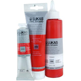 LUKAS CRYL Studio Artists Paint High Pigment Concentration Paint - 250 ml Bottle - Metallic Gold Bronze