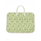 Cases - Sage Butterfly Protective Laptop Sleeve Bag, Compatible With 16" Computers | Butterflies, Green, Trendy - Durable, Lightweight, Mesh Pockets, Women Owned Small Business