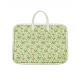 Cases - Sage Butterfly Protective Laptop Sleeve Bag, Compatible With 16" Computers | Butterflies, Green, Trendy - Durable, Lightweight, Mesh Pockets, Women Owned Small Business