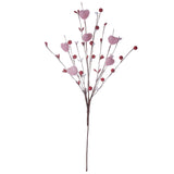 Valentine’S Day Decorations 6 Pack Valentines Day Picks Berry Stems With Pink Hearts For Valentine Decor Anniversary Wedding Decorations (Red/Pink)