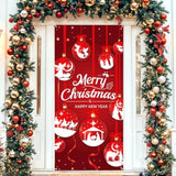 Merry Christmas Nativity Door Banner Religious Holiday Party Decoration