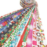 Assorted 15 Yards 5/8" (15Mm) Merry Christmas Grosgrain Ribbon Snowman