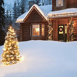 Battery Operated String Lights Christmas Lights 16Ft 50 Led String Lights Decorative White Wire For Indoor Outdoor Weddi