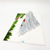 Rocky Mountain Climber Pop Up Congratulations Card, Father'S Day Pop Up Card, 3D Greeting Card - Birthday, Congratulations, Mountain Climbers