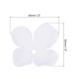 Artificial Flower Petals, 500Pcs Fake Flowers Silk Petal Decoration Supplies For Wedding Decor Bridal Party Event, White