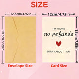 Funny Valentines Day Card For Him, Boyfriend, Husband, Anniversary Greeting Card & Gift For Men, Women, Wife, Husband, Romantic Valentines Day Gifts