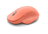 Bluetooth Ergonomic Mouse - Peach - With Comfortable Ergonomic Design, Thumb Rest, Up To 15Months Battery Life. Works With Bluetooth Enabled Pcs/Laptops Windows/Mac/Chrome Computers