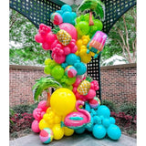 102PCS Yellow Balloon Arch Kit with Ribbon for Birthday, Baby Shower & Events