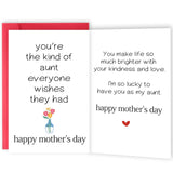 Mother'S Day Gifts For Aunt, Unique Aunt Mothers Day Card Ideas From Niece Nephew, Best Auntie Gifts