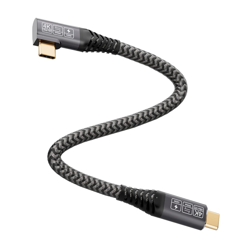 Short Usb C To Usb C Cable 1.65Ft, Usb C 3.2 Gen 2 Cable 20Gbps Data Transferr