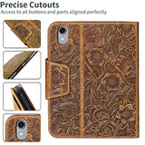 Ipad Mini 6 Case 8.3 Inch 2021,Genuine Leather Ipad Mini 6Th Gen Cover,With Ma