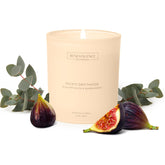 Eucalyptus, Fig & Sandalwood – Scented Candle For Home | 8Oz, 45-Hour Burn | Natural Soy Wax, Cotton Wick | Malibu Sands Collection, Gift For Women & Men
