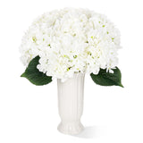 6 Pack Hydrangea Artificial Flowers - 18 Inch Artificial Silk Hydrangea With Stems Bouquets Arrangement For Office Home Party Wedding Centerpiece Diy Floral Decor