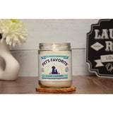 Pet Odor Candle, Clean Burning, Long Lasting Scented Candles With A Cotton Wick. (Fresh Laundry, Pack Of 1)
