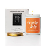 Fall Scented Candle For Home, Pumpkin Cookie 7.05 Oz 40 Hour Burn Time, Long Lasting Soy Jar Candle, Gifts For Christmas, Halloween, Mother'S Day, Inspirational Gifts For Women, Aromatherapy