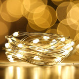 12 Pack LED Fairy String Lights Warm White 20 Micro LED Silver Copper Wire Battery Included for Mason Jars Wedding Centerpieces Christmas Party Decor