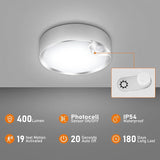 Motion Sensor LED Ceiling Light Battery Operated 400LM Indoor Outdoor Wireless Fixture