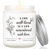 Sympathy Gifts For Loss Of Loved One Memorial Gifts For Loss Of Mom Dad Mother Father Husband Son Daughter In Memory Of Loved One Gift Bereavement Idea Think Of You Condolence Gift- Get Well Candle