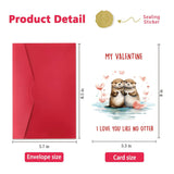 Funny Valentines Day Card And Gift For Him Or Her – Otter Pun Valentine Card For Boyfriend Girlfriend Husband Wife