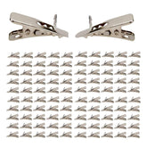 100 Pcs Clips For Christmas Flowers, 3Cm/1.2’’ Mini Fish Mouth Clip For Wreath Flower And Christmas Tree Flowers Decorations Poinsettia Christmas Flower Accessories