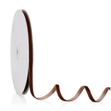 1/4" X 20 Yards Brown Velvet Ribbon For Christmas Tree Wreath Decoration Handmade Crafts Ornaments Gift Wrapping & Bow Making