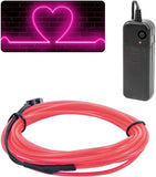 Rainbow Neon Sign USB LED Wall Light Hanging or Standing Acrylic Decor for Bedroom Bar Shop