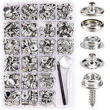 323 Piece Canvas Snap Kit, Marine Grade Stainless Steel (Caps, Sockets