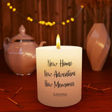 House Warming Gifts For New Home - Housewarming Gifts For New House - Scented House Warming Candle – Glass Jar Candle Gift With 100% Organic Soy Wax & Fragrance Oil – By , 14 Oz., Vanilla