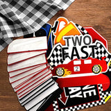 Race Car Two Fast Birthday Table Honeycomb Centerpieces - 9Pcs Let'S G