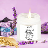 Golden Girls Gifts For Women Scented Candle Lavender - Funny Birthday Gifts For Friends Girls Sisters - Christmas Gift For Friends - Golden Girl Merchandise Gift - Soy Candle 4Oz