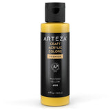 Craft Acrylic Paint, A105 Mustard Yellow, 4Fl Oz (118 Ml) Bottle, Water-Based, Blendable, Matte Acrylic Paint For Art & Diy Outdoor Projects On Glass, Wood, Ceramics, Fabrics, Paper & Canvas