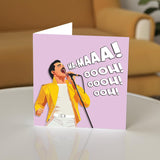 Mum Birthday Card - Mama! - Happy Birthday Card For Mum From Son Daughter, 5.7 X 5.7 Inch Classic Rock Bday Greeting Cards