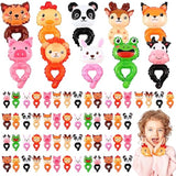 200 Pcs Inflatable Animal Toys Cartoon Wrist Balloons Hand Wearing Balloons Safari Farm Animals Toys Jungle Theme Birthday Party Supplies Theme Birthday Party Favors Decorations