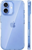 iPhone 17 Clear Mist Blue Case 6.3 Inch Anti Yellowing Protective Cover